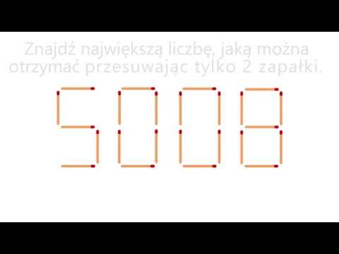 NAJTRUDNIEJSZA zagadka z zapałkami | ZAGADKA LOGICZNA #1