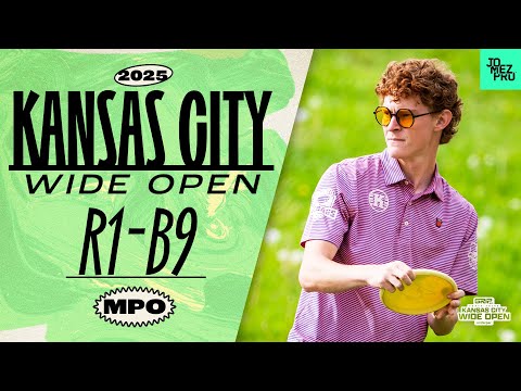 2025 Kansas City Wide Open | MPO R1B9 | Barela, Buhr, Robinson, Buckets | Jomez Disc Golf