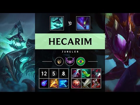 Hecarim Jungle vs Kha'Zix - BR Master Patch 25.11