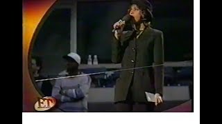 Rehearsal footage One moment in time 1997 Whitney Houston