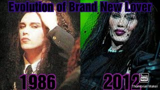 Evolution of Brand New Lover [1986-2012]