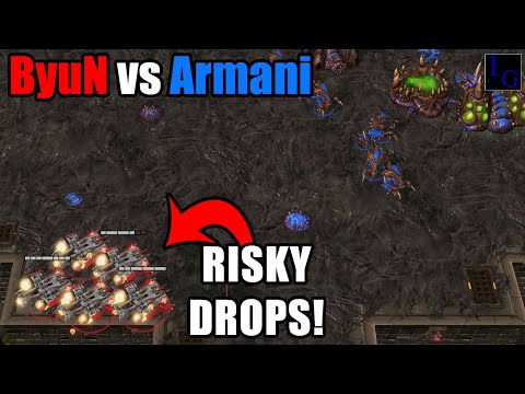 Are DROPS Ever Worth It!? (ByuN vs Armani) | StarCraft 2 SC2 Professional Game Pro Match