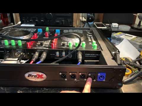 REPAIR: Denon MC4000 DJ Controller Case Mod. Flight Case  Modification / Coffin External Jacks