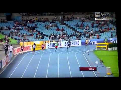 Mondiali Daegu 2011 - Finale 400m M - oro del 18enne James