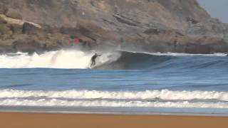 preview picture of video 'surf asturias Rodiles'