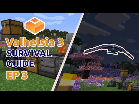 Valhelsia 3 Survival Guide Ep 3 - Starting Mekanism for 2x Ore Processing | Minecraft 1.16.5