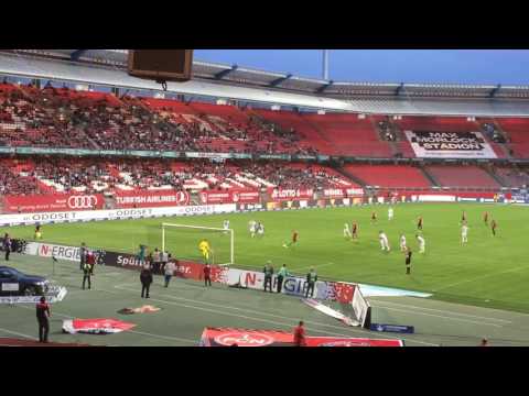 Das 1:1 fürn Club. FCN KSC 2-1 31.03.2017