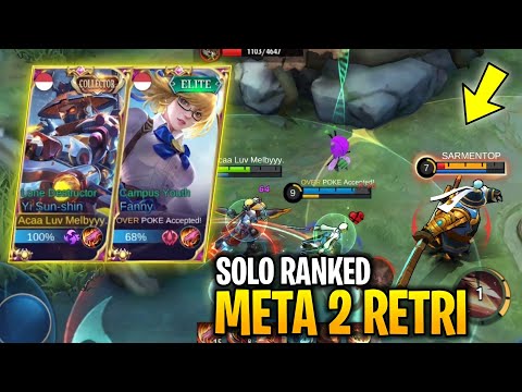 LAGI SOLO RANKED KETEMU USER FANNY, BEGINI CARA ROTASI YSS META 2 RETRI - Dlynnn