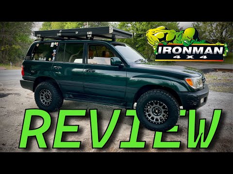 Ironman 4x4 Foam Cell Pro Lift Kit Review - Land Cruiser 100 LX 470