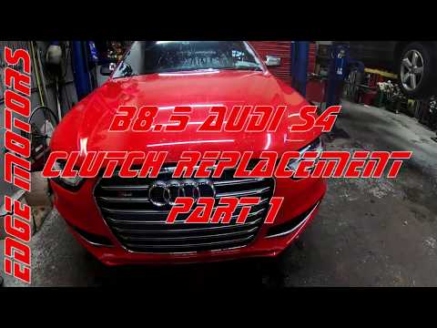 Audi S4 B8.5 Clutch Disc and Pressure Plate Replacement DIY by Edge Motors Part 1
