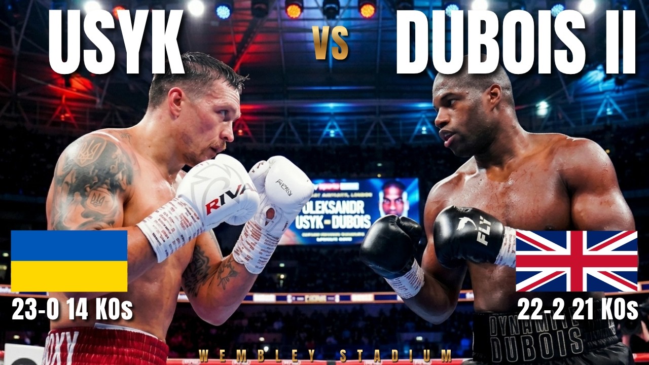 OLEKSANDR USYK (UKRAINE) vs DANIEL DUBOIS (UK) Fight 2 | UNDISPUTED HIGHLIGHTS | KO!