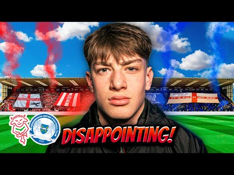 SCENES as LINCOLN CITY PUT 5 PAST PETERBOROUGH UNITED (AGAIN) 