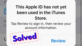 Fix iPhone this apple id has not yet been used with the itunes store 2022