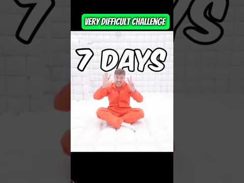 Mr beast 7 days hard white challenge 😱😱 #trending #viral #shorts