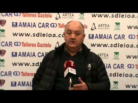 Leioa 0 - 2 Tudelano. Declaraciones de Mandiola y Movilla