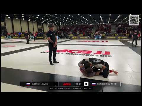 Domash Etezov vs Agashirinov Artur - ACBJJ WORLD CHAMPIONSHIP GI & NO - GI 2023