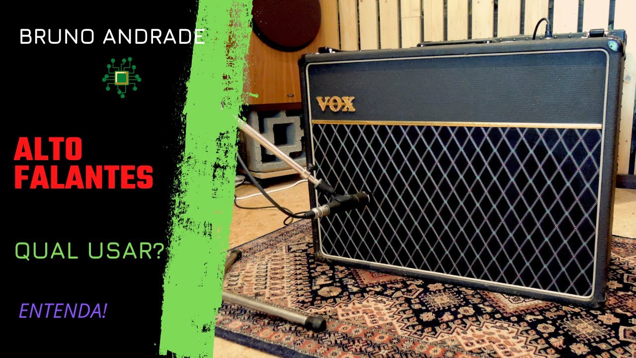 TAMANHO DO ALTO FALANTE FAZ DIFERENÇA? POR QUE USAR CAIXA COM 4X12 SE MICROFONO SOMENTE UM FALANTE?