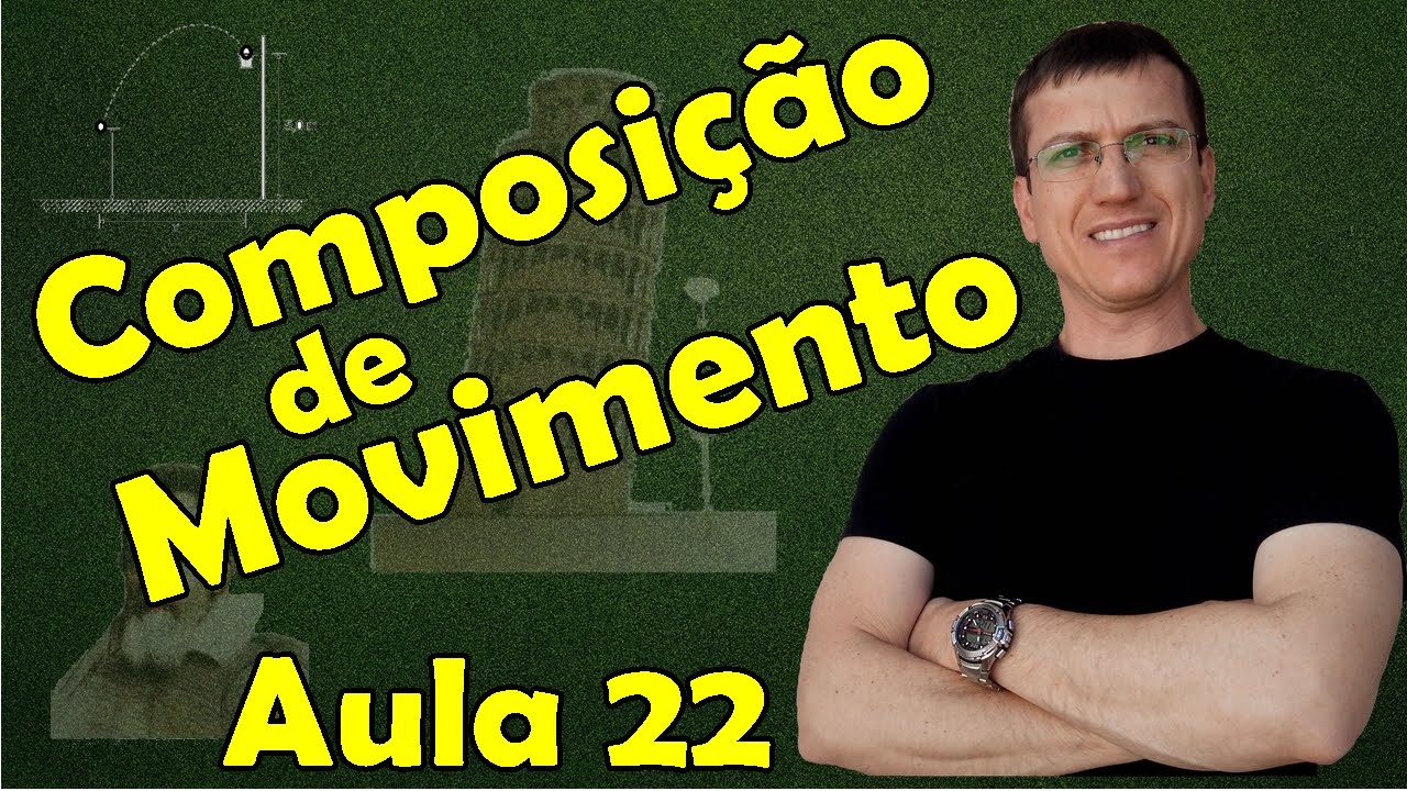 Composição de movimento - CINEMÁTICA - Aula 22 - Prof. Marcelo Boaro