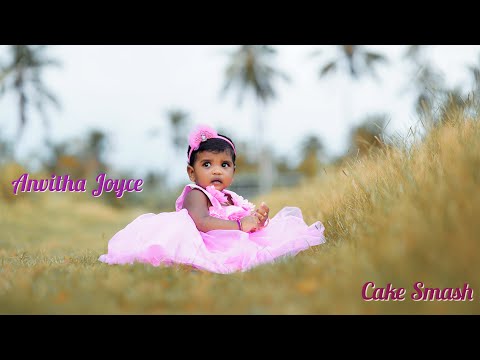 Anvitha Joyce || Cake Smash || Mr.Black Studios 9493834927