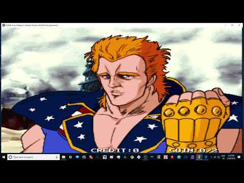 MAME 214  punching mania 2 - hokuto no kenshiro NANI full arcade gameplay 1 1080p 60fps