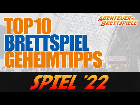 Top 10 Geheimtipps auf der SPIEL '22 - Messe-Vorschau