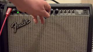 Video thumbnail for Fender Princeton 112 plus by Karl Sheridan