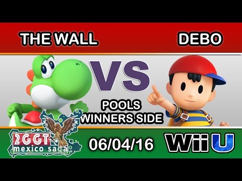 2GGT: Mexico Saga - SU | The Wall (Yoshi) Vs. Debo (Ness) Pools - Smash Wii U