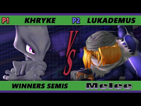S@X 419 Winners Semis - Khryke (Mewtwo) Vs. Lukademus (Sheik) Smash Melee SSBM