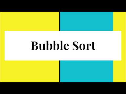 Bubble Sort Explained for GCSE/A-Level Computer Science