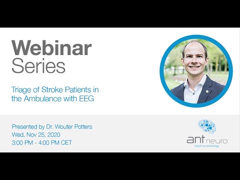 ANT Neuro Webinar - Triage of Stroke Patients in the Ambulance with EEG