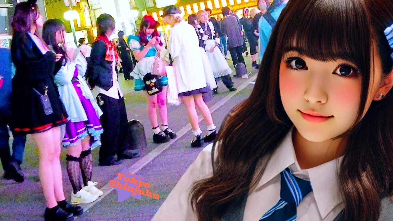 Tokyo Shinjuku 👍 Party Night 💖 4K Nonstop 1 Hour