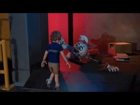 Gregory Gets His Brutal Revenge Against Chica 3rd Person View - FNAF Security Breach