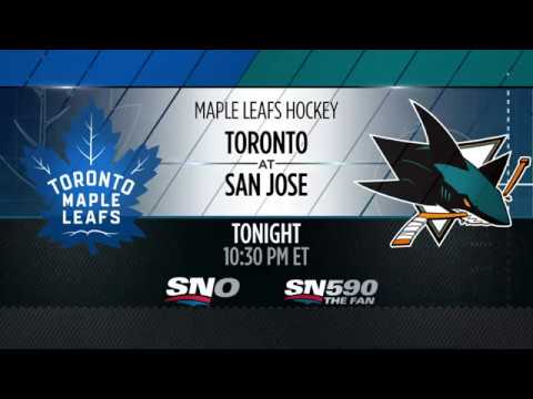 Maple Leafs Game Preview: Toronto at San Jose - February 28, 2017
