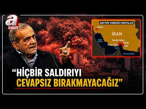 İran ABD'ye ait 21 hedefi vurdu! ABD'den İran'a 4 saatlik saldırı... | A Haber