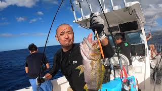 [JIGGING FISHING] 2021年釣り初め!?船酔い？大物バラス？前途多難な年かもね!?　花瑠瑠漁業組合チャンネル今年も宜しくお願い致します！