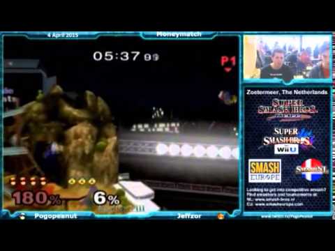 PogoPeanut (C. Falcon) vs Jeffz0r (Peach) - MoneyMatch - Avalon 8