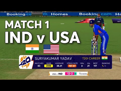 T20 World Cup 2026 | IND vs USA | Gameplay v4.2 of Game Changer 5 