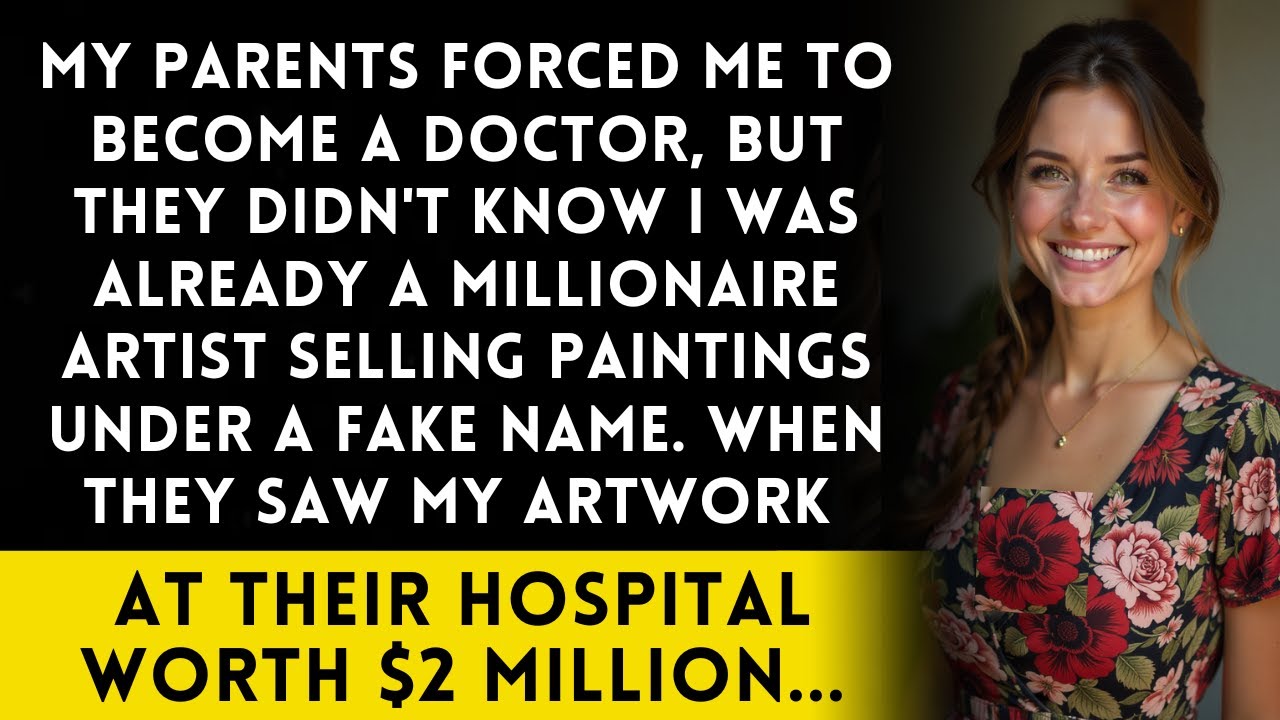 My Parents Forced Me Into Medical School, But My Secret Art Career Made Millions"