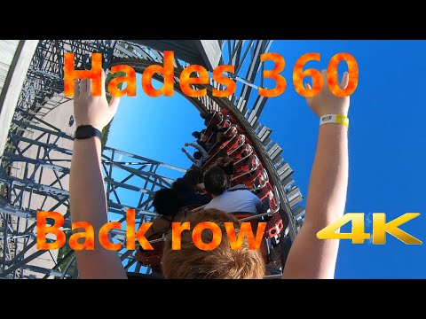 Hades 360 Back Row 2020 POV 4k60 Mt Olympus