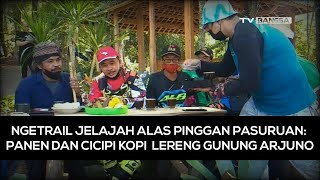 Ngetrail Jelajah Alas Pinggan Pasuruan, Panen dan Cicipi Kopi Lereng Gunung Arjuno
