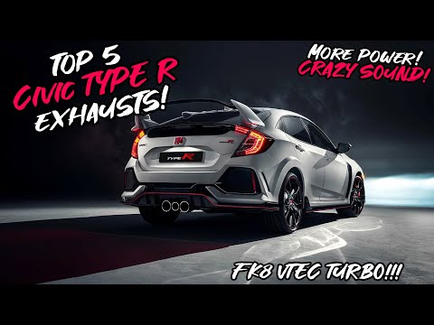 Top 5 Honda Cvic Type R FK8 Exhausts 2023!