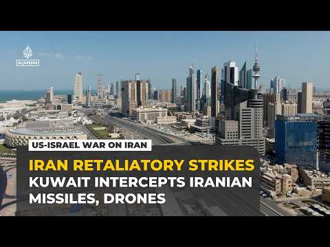 Sirens blare in Kuwait as military says air defences intercept Iranian missiles, drones