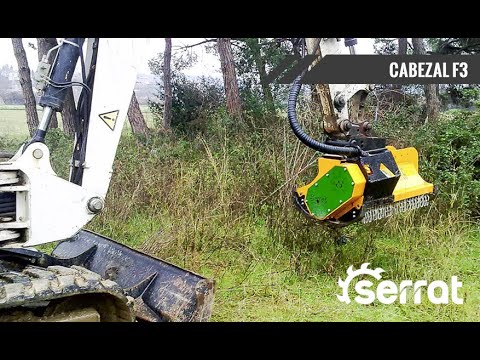 Измельчитель древесный Serrat Cabezal F3