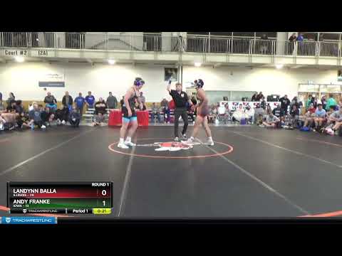 187 Lbs Round 1 (8 Team) - Landynn Balla, Illinois Vs Andy Franke, Iowa B62f