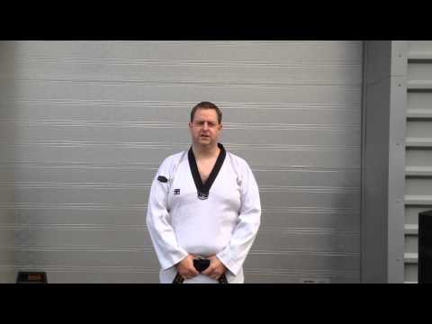 Andy Jeffries of Stevenage Taekwondo ALS Ice Bucket Challenge