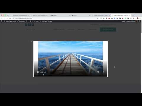 How to play mp4 videos in a lightbox using Video Popup plugin