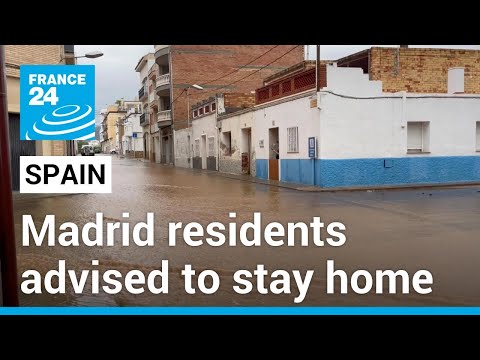 暴風豪雨襲西班牙 馬德里發布紅色警戒