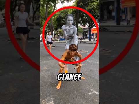 These Husband and Wife are Statue 😱 #shorts