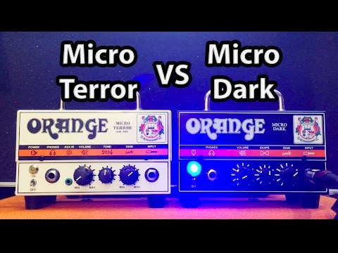 Orange Micro Dark VS Micro Terror Shoot-out