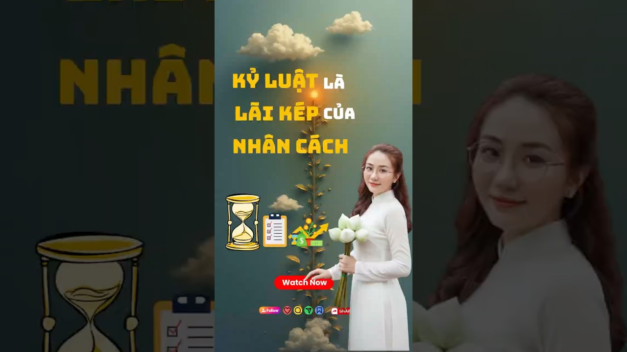 Kỷ luật là lãi kép của Nhân Cách! #phattrienbanthan #cauchuyencuocsong #phatphapnhiemmau